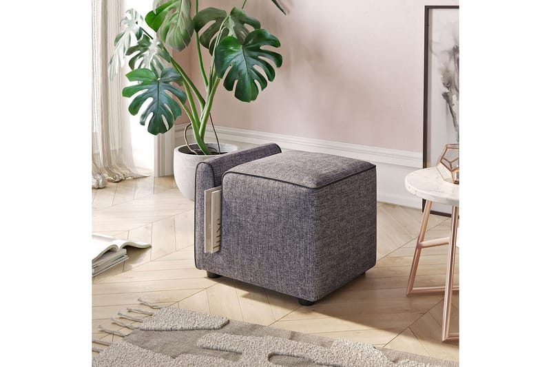 Puff Djarhint Grå - Grå - Möbler - Vardagsrum - Stolar & sittmöbler - Sittpuff