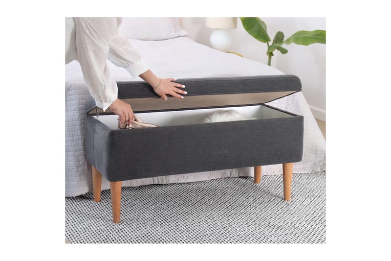 Puff Iralton Grå - Grå - Möbler - Vardagsrum - Stolar & sittmöbler - Sittpuff