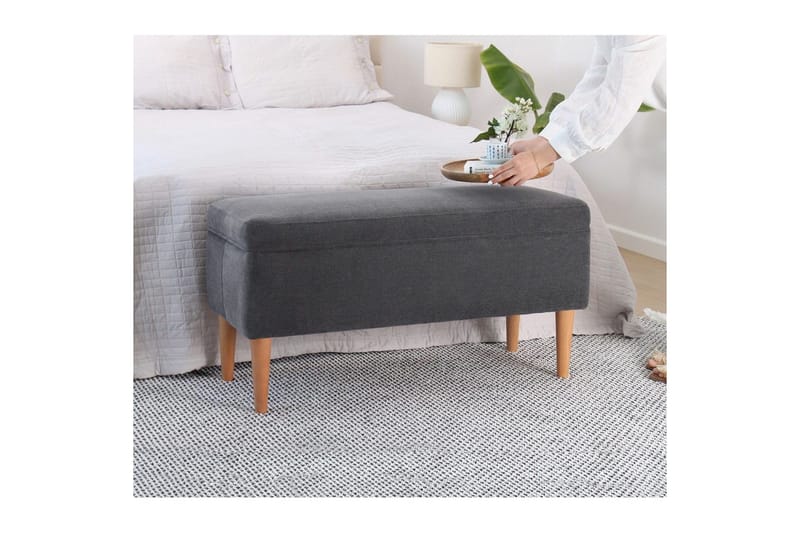 Puff Iralton Grå - Grå - Möbler - Vardagsrum - Stolar & sittmöbler - Sittpuff