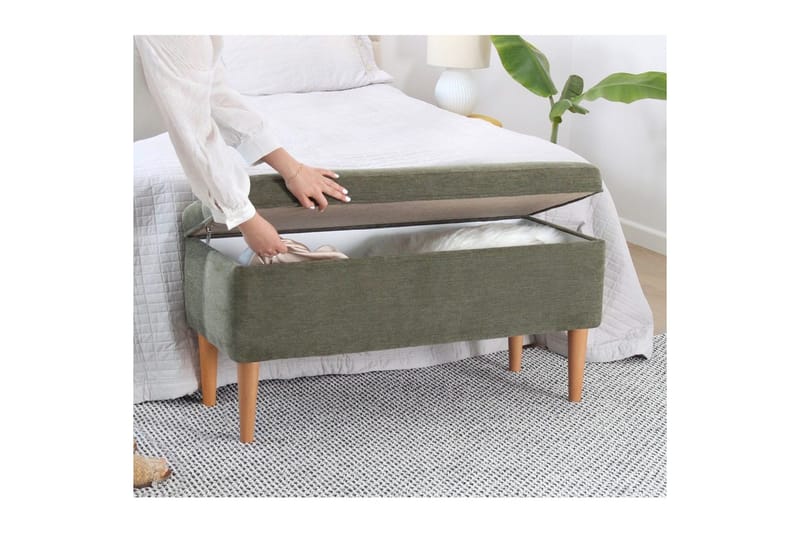 Puff Iralton Grön - Grön - Möbler - Vardagsrum - Stolar & sittmöbler - Sittpuff