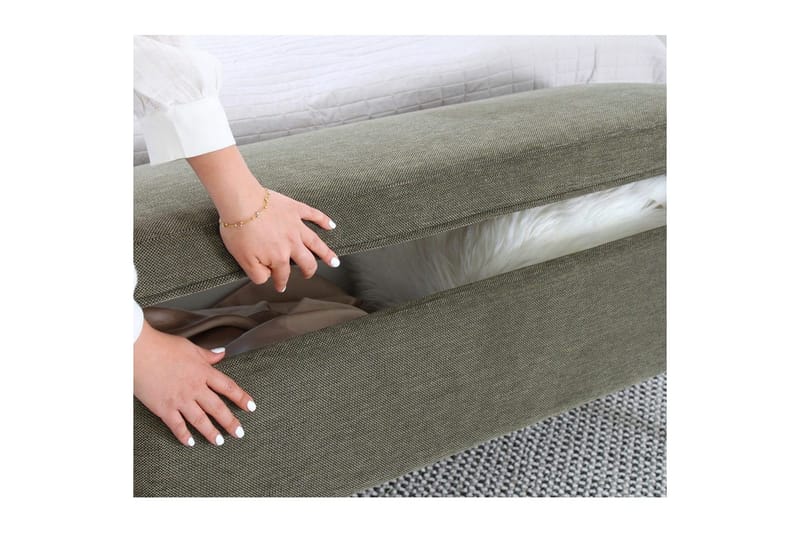 Puff Iralton Grön - Grön - Möbler - Vardagsrum - Stolar & sittmöbler - Sittpuff