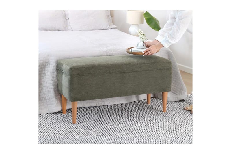 Puff Iralton Grön - Grön - Möbler - Vardagsrum - Stolar & sittmöbler - Sittpuff