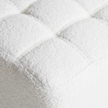 Puff Kansas - Vit - Möbler - Vardagsrum - Stolar & sittmöbler - Sittpuff