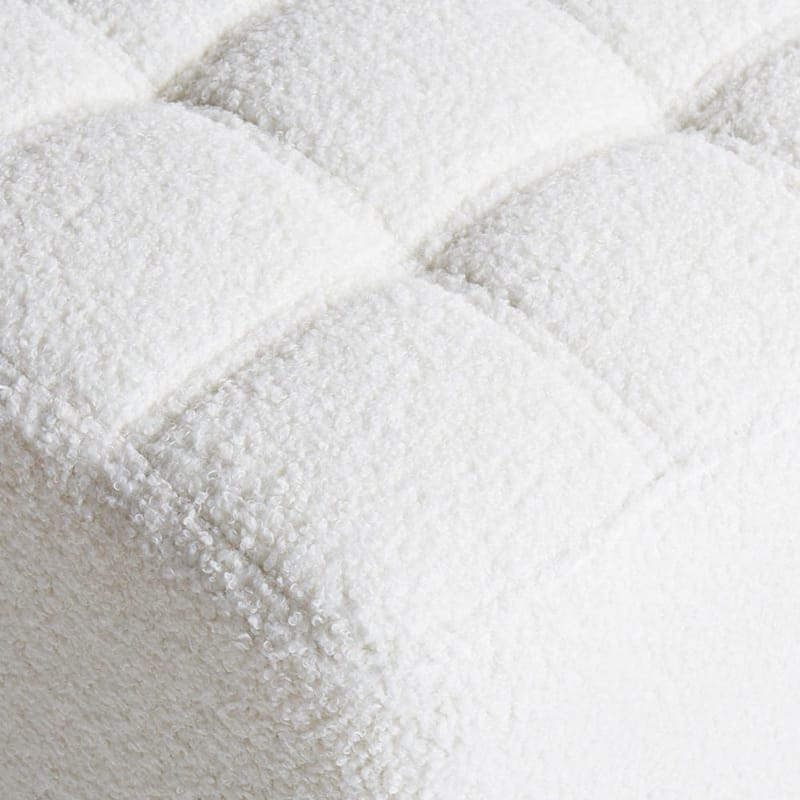 Puff Kansas - Vit - Möbler - Vardagsrum - Stolar & sittmöbler - Sittpuff