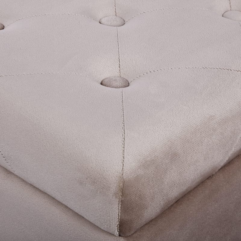 Puff Loretto - Beige - Möbler - Vardagsrum - Stolar & sittmöbler - Sittpuff