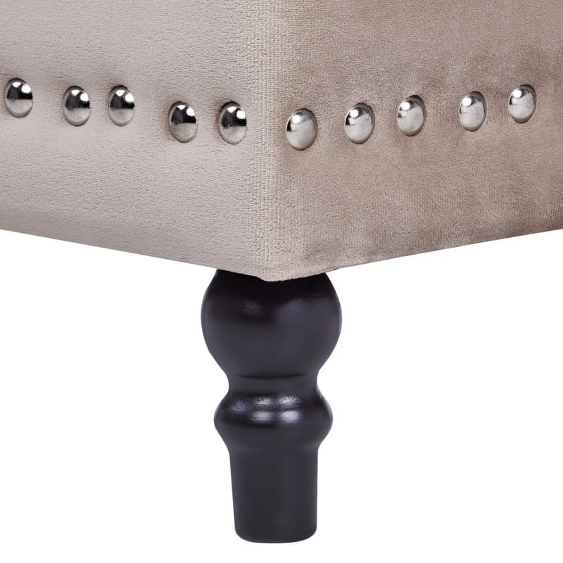 Puff Loretto - Beige - Möbler - Vardagsrum - Stolar & sittmöbler - Sittpuff