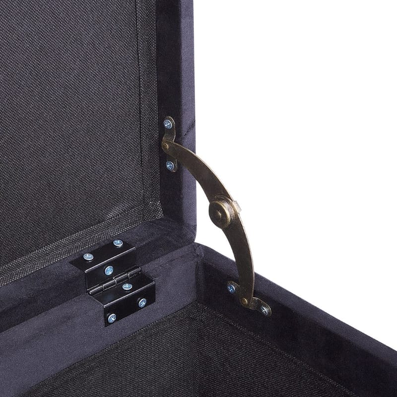 Puff Loretto - Svart - Möbler - Vardagsrum - Stolar & sittmöbler - Sittpuff