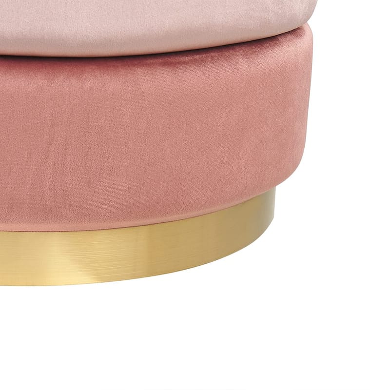 Puff Louin - Rosa - Möbler - Vardagsrum - Stolar & sittmöbler - Sittpuff