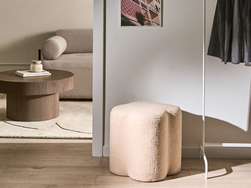 Puff Mancos - Beige - Möbler - Vardagsrum - Stolar & sittmöbler - Sittpuff