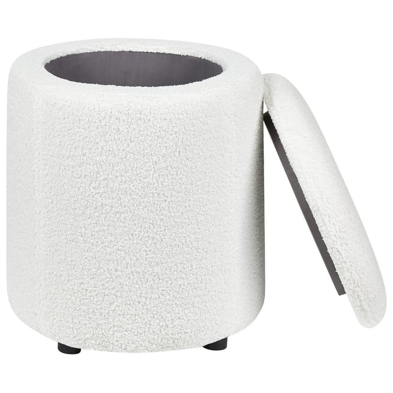 Puff Maryland - Vit - Möbler - Vardagsrum - Stolar & sittmöbler - Sittpuff