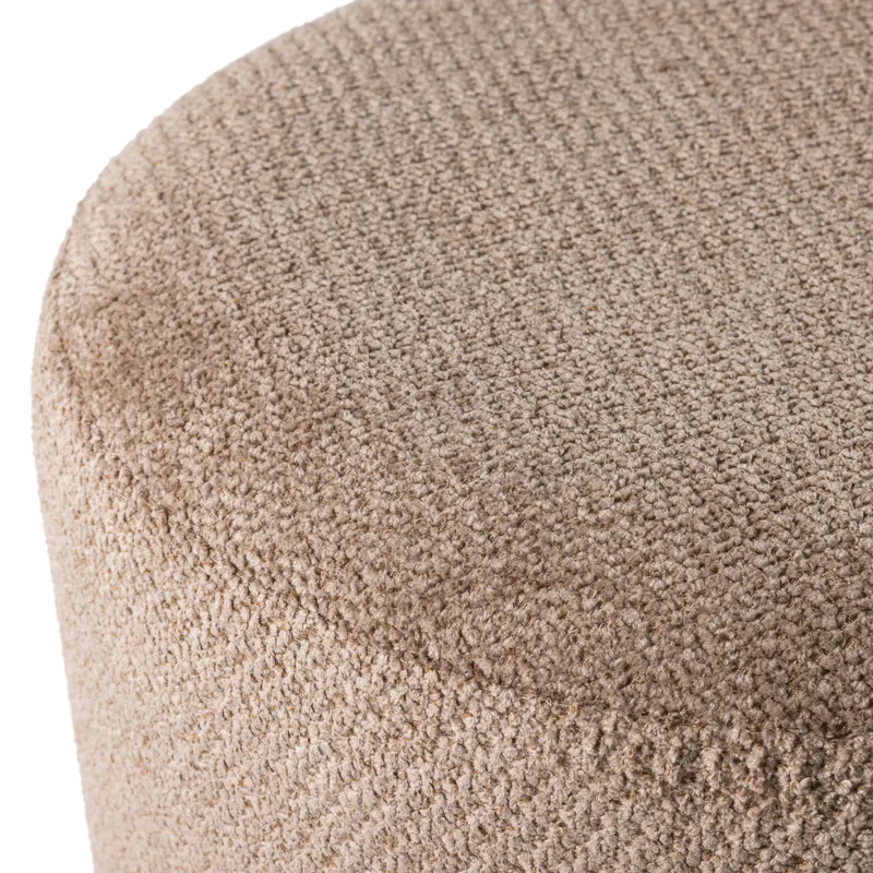 Puff med snurrfot Islen 39 cm Rund - Brun - Möbler - Vardagsrum - Stolar & sittmöbler - Sittpuff