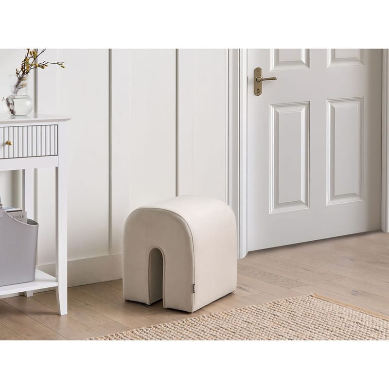 Puff Modoc - Beige - Möbler - Vardagsrum - Stolar & sittmöbler - Sittpuff