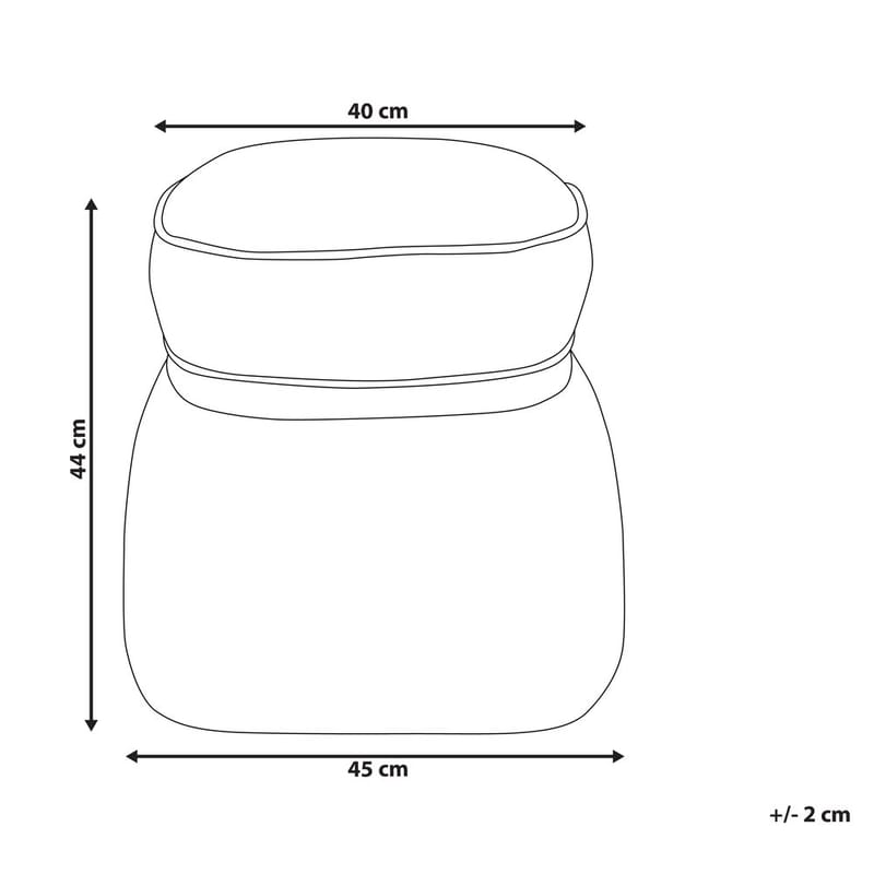 Puff Monterey - Möbler - Vardagsrum - Stolar & sittmöbler - Sittpuff