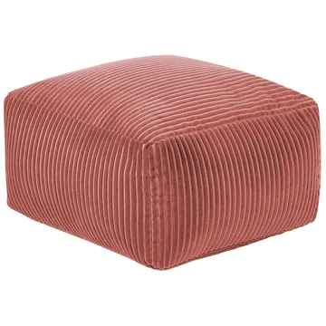 Puff Mukki - Ljusröd - Möbler - Vardagsrum - Stolar & sittmöbler - Sittpuff