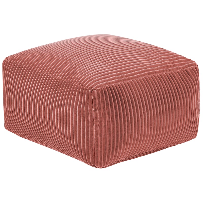 Puff Mukki - Ljusröd - Möbler - Vardagsrum - Stolar & sittmöbler - Sittpuff