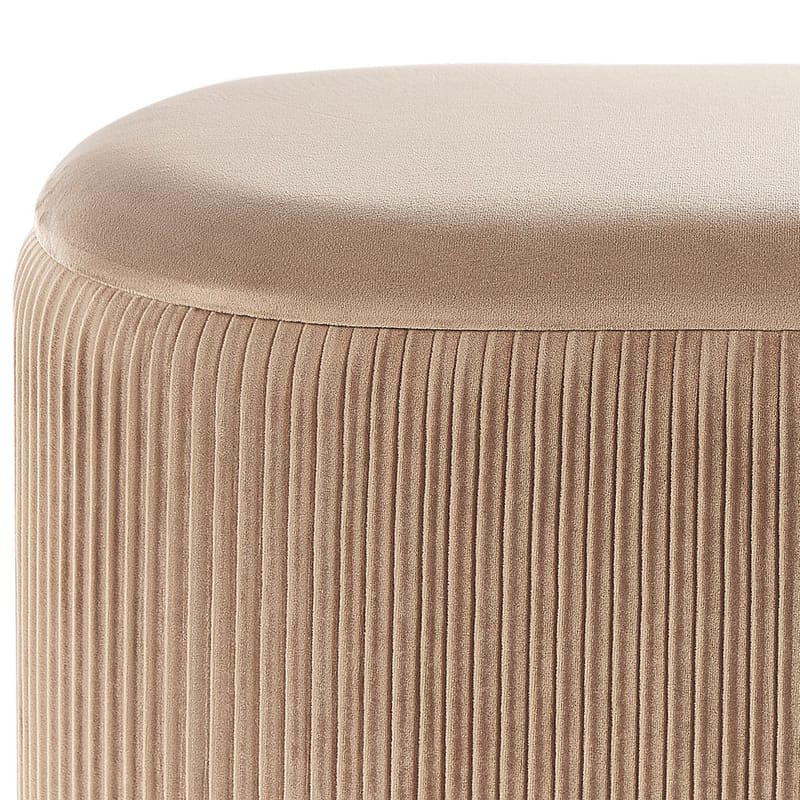 Puff Richland - Beige - Möbler - Vardagsrum - Stolar & sittmöbler - Sittpuff