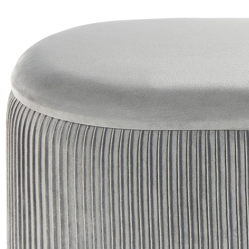 Puff Richland - Grå - Möbler - Vardagsrum - Stolar & sittmöbler - Sittpuff