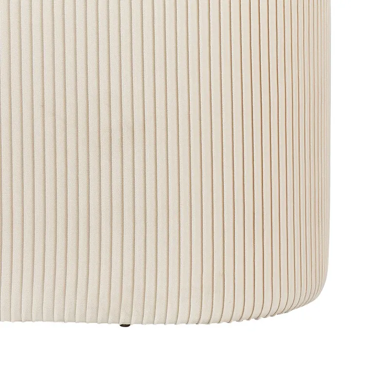 Puff Richland - Ljusbeige - Möbler - Vardagsrum - Stolar & sittmöbler - Sittpuff