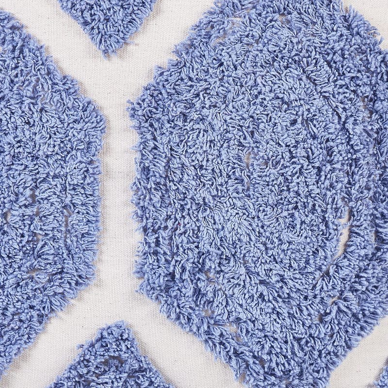 Puff Rojhan - Beige, blå - Möbler - Vardagsrum - Stolar & sittmöbler - Sittpuff