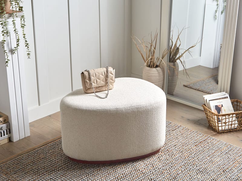 Puff Saco - Ljusbeige - Möbler - Vardagsrum - Stolar & sittmöbler - Sittpuff