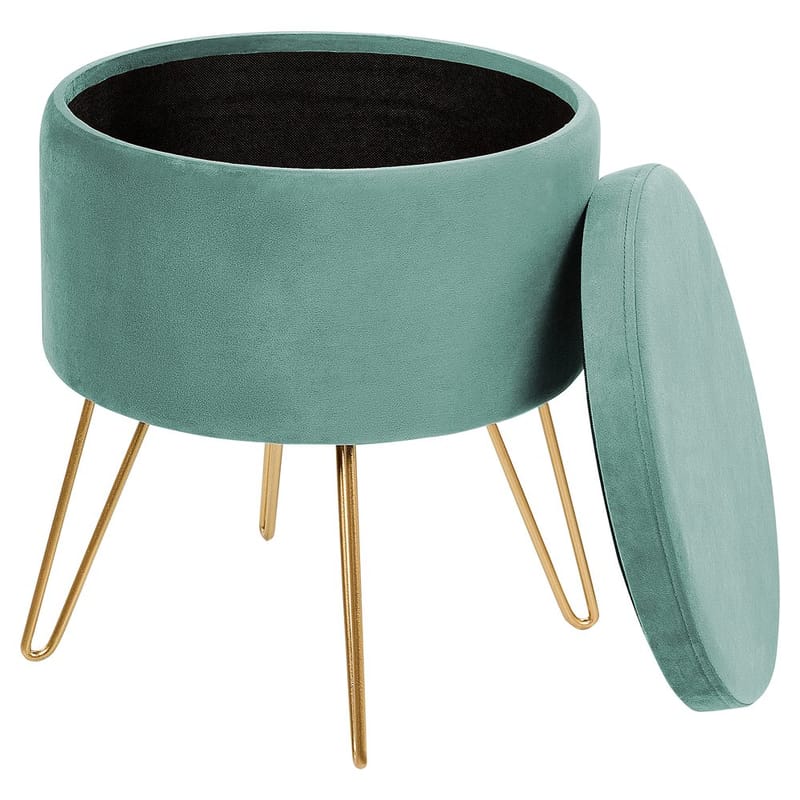 Puff Silas - Grön - Möbler - Vardagsrum - Stolar & sittmöbler - Sittpuff