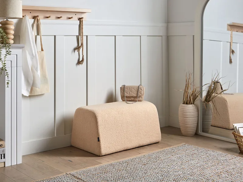 Puff Sinclair - Beige - Möbler - Vardagsrum - Stolar & sittmöbler - Sittpuff