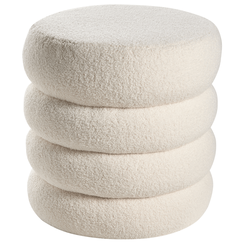 Puff Sumpter - Off-White - Möbler - Vardagsrum - Stolar & sittmöbler - Sittpuff