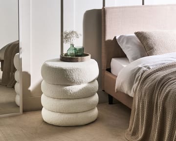 Puff Sumpter - Off-White - Möbler - Vardagsrum - Stolar & sittmöbler - Sittpuff