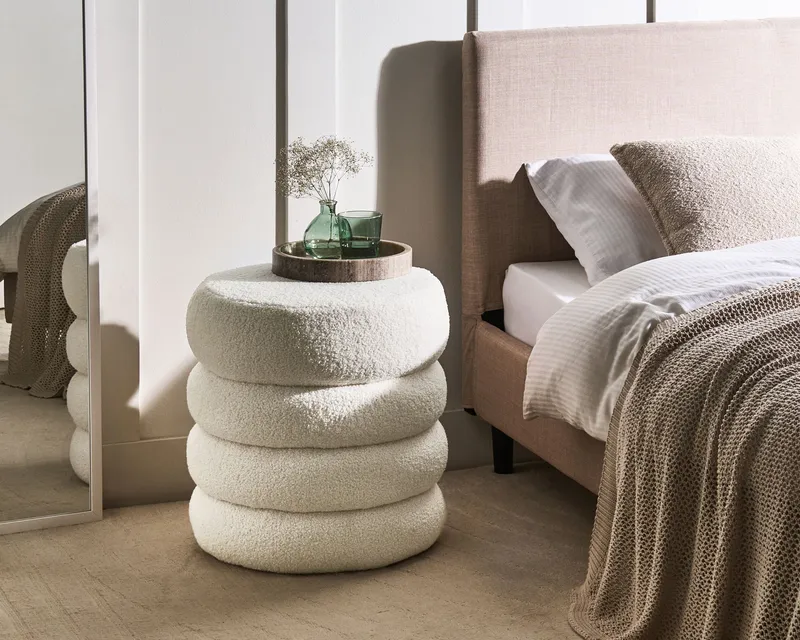 Puff Sumpter - Off-White - Möbler - Vardagsrum - Stolar & sittmöbler - Sittpuff