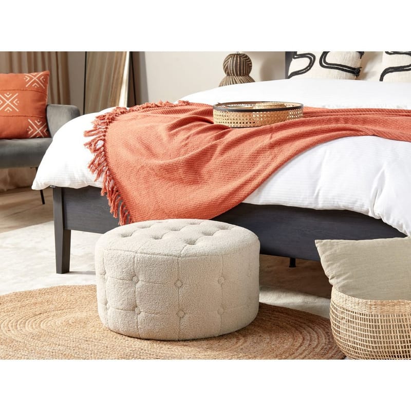 Puff Tampa - Beige - Möbler - Vardagsrum - Stolar & sittmöbler - Sittpuff