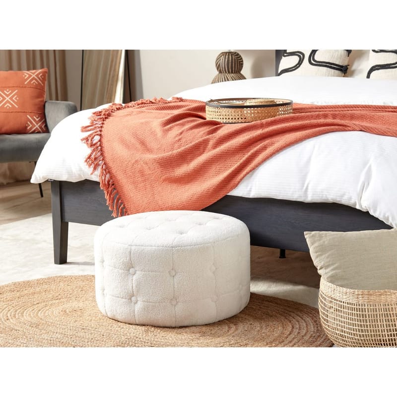 Puff Tampa - Vit - Möbler - Vardagsrum - Stolar & sittmöbler - Sittpuff