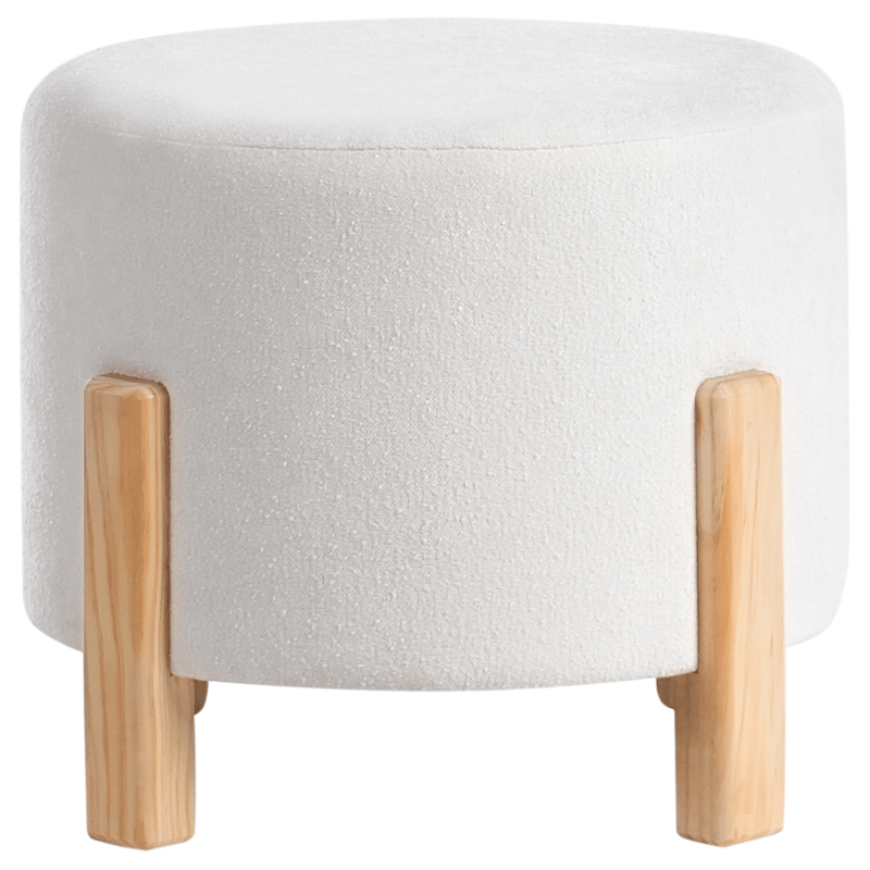 Puff Terry - Off-White - Möbler - Vardagsrum - Stolar & sittmöbler - Sittpuff