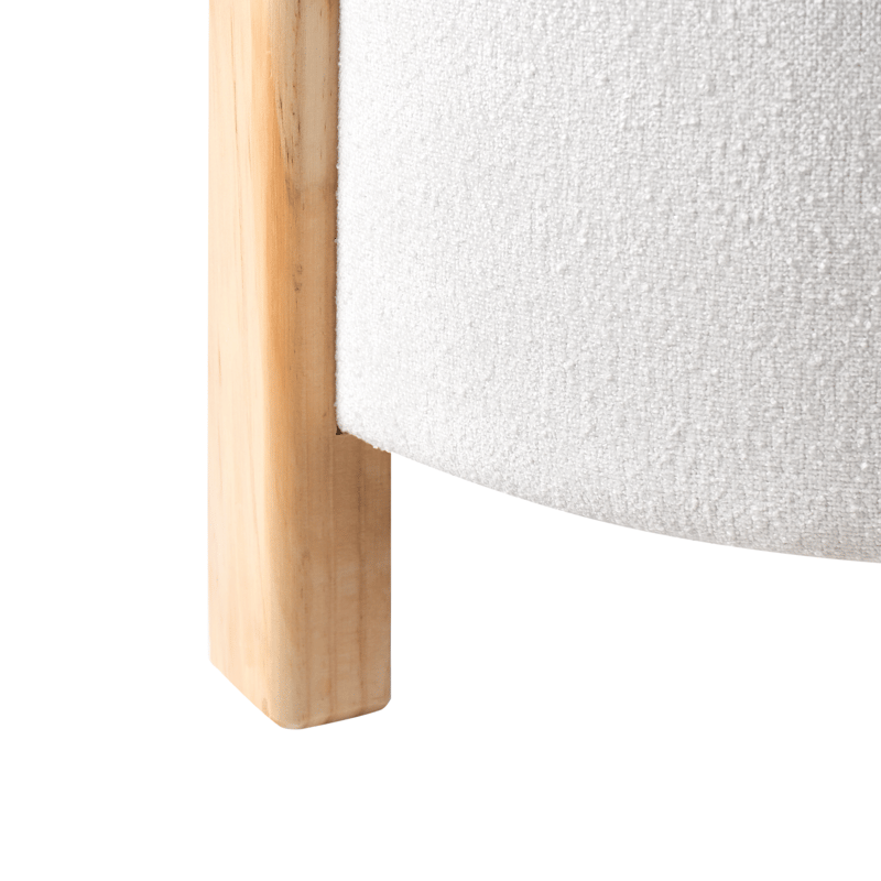 Puff Terry - Off-White - Möbler - Vardagsrum - Stolar & sittmöbler - Sittpuff