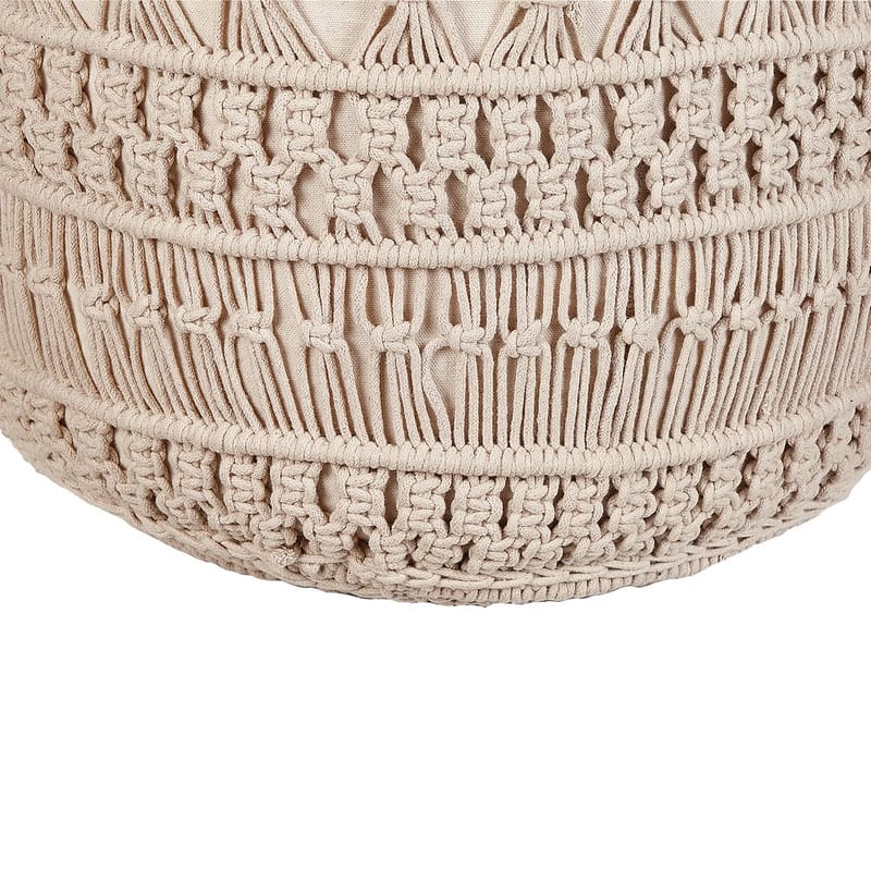 Puff Thakot - Beige - Möbler - Vardagsrum - Stolar & sittmöbler - Sittpuff