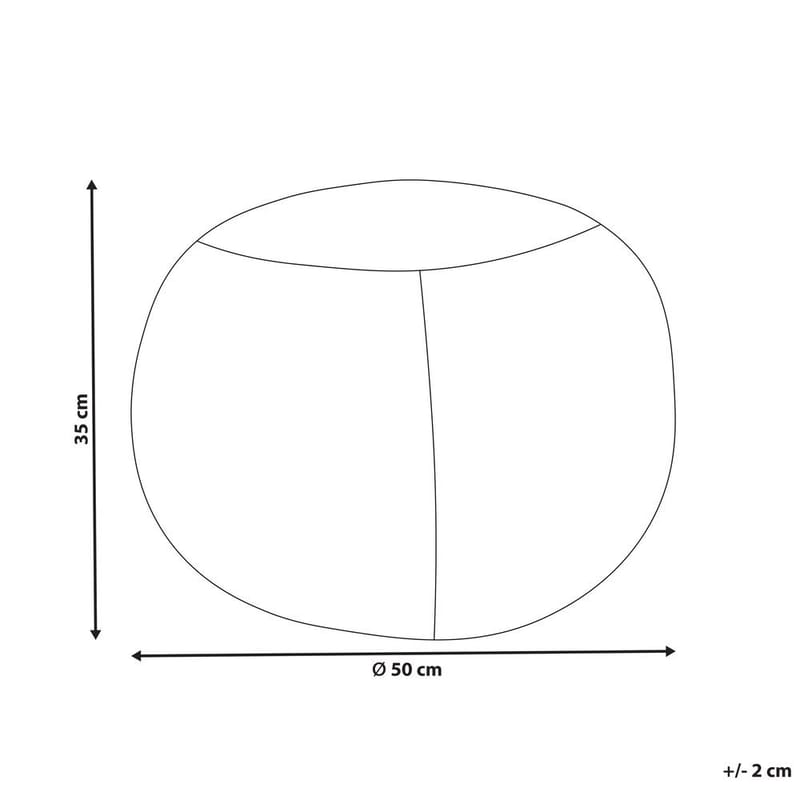 Puff Triman - Taupe - Möbler - Vardagsrum - Stolar & sittmöbler - Sittpuff