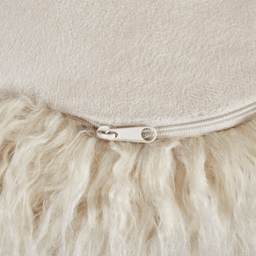 Puff Tukki 70x70 cm - Ljusbeige - Möbler - Vardagsrum - Stolar & sittmöbler - Sittpuff
