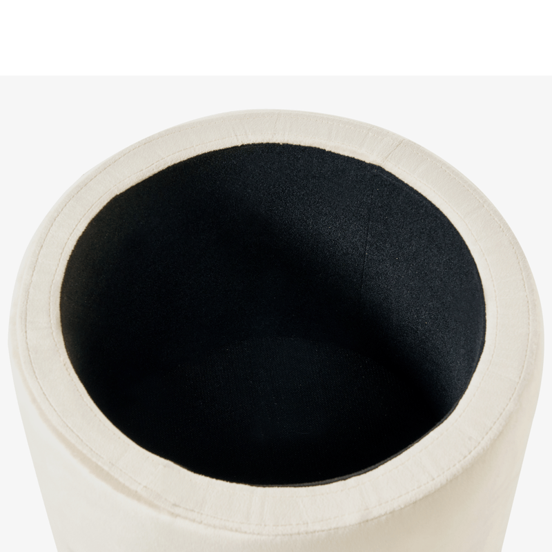 Puff Wenona - Ljusbeige - Möbler - Vardagsrum - Stolar & sittmöbler - Sittpuff