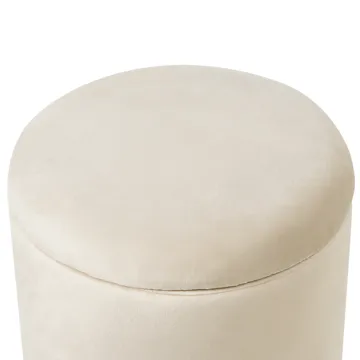 Puff Wenona - Ljusbeige - Möbler - Vardagsrum - Stolar & sittmöbler - Sittpuff