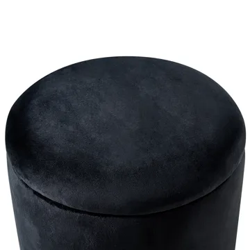 Puff Wenona - Svart - Möbler - Vardagsrum - Stolar & sittmöbler - Sittpuff
