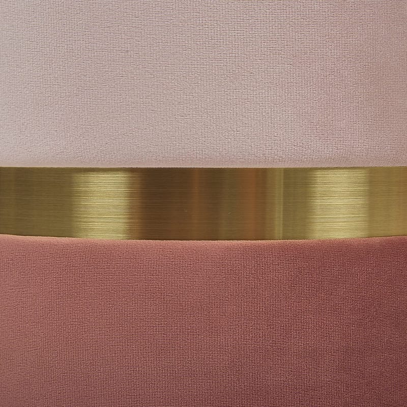 Puff Wichita 2-pack - Rosa, guld - Möbler - Vardagsrum - Stolar & sittmöbler - Sittpuff