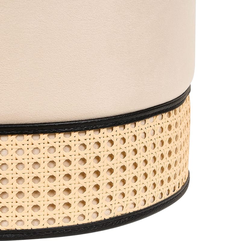 Puff Yankton - Beige - Möbler - Vardagsrum - Stolar & sittmöbler - Sittpuff