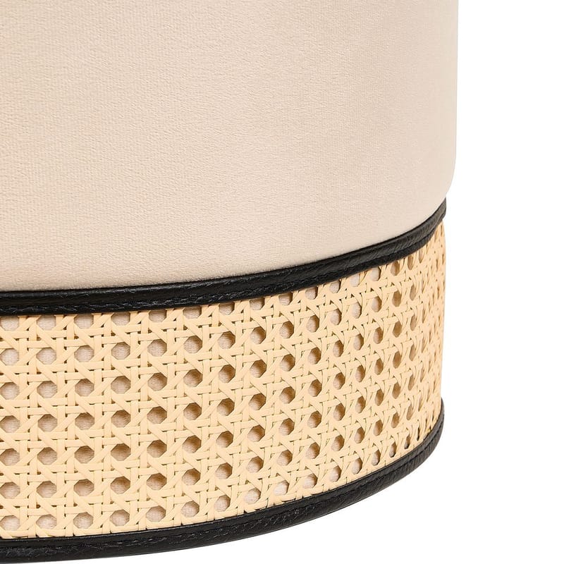 Puff Yankton - Beige - Möbler - Vardagsrum - Stolar & sittmöbler - Sittpuff