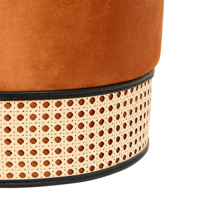 Puff Yankton - Orange - Möbler - Vardagsrum - Stolar & sittmöbler - Sittpuff