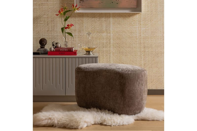 Puff Popular - Taupe - Möbler - Vardagsrum - Stolar & sittmöbler - Sittpuff