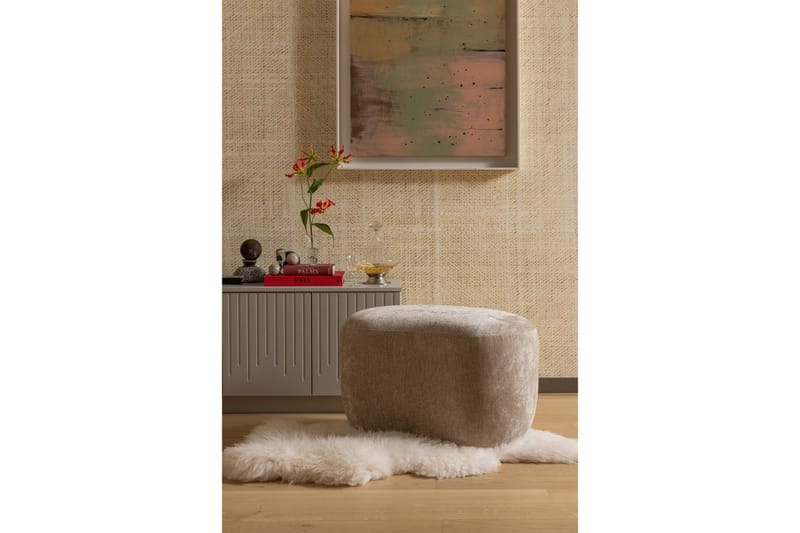 Puff Popular - Naturell - Möbler - Vardagsrum - Stolar & sittmöbler - Sittpuff