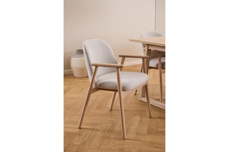 Reciclar Matstol - Beige - Möbler - Vardagsrum - Stolar & sittmöbler - Karmstolar