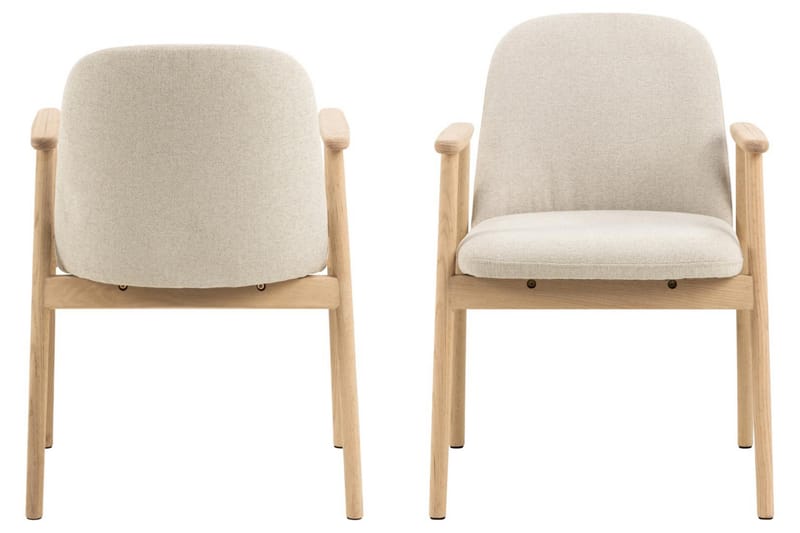 Reciclar Matstol - Beige - Möbler - Vardagsrum - Stolar & sittmöbler - Karmstolar