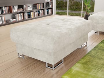 Reginia Fotpall - beige - Möbler - Vardagsrum - Stolar & sittmöbler - Sittpuff
