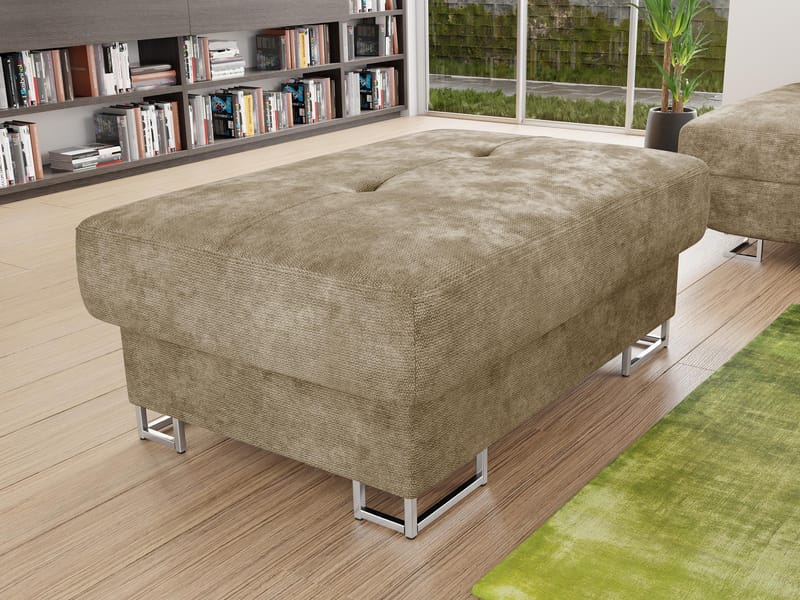 Reginia Fotpall - beige - Möbler - Vardagsrum - Stolar & sittmöbler - Sittpuff