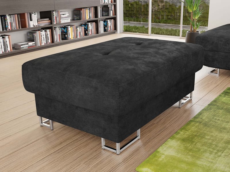 Reginia Fotpall - svart - Möbler - Vardagsrum - Stolar & sittmöbler - Sittpuff